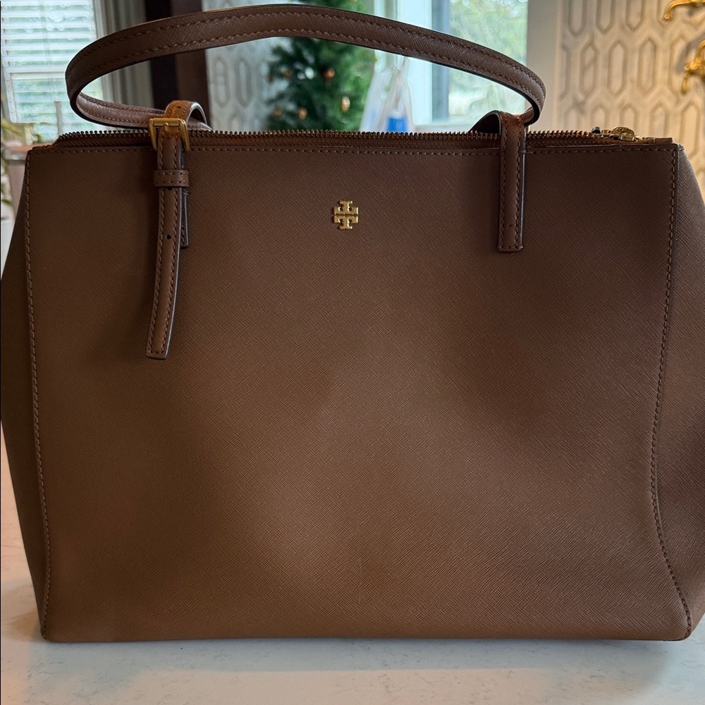 Tory Burch Tan Leather Satchel